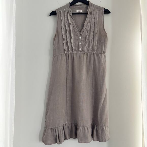Lina Tomei Dresses & Skirts - Lina Tomei Linen Dress Made in Italy 100% Linen Women's Size Medium
